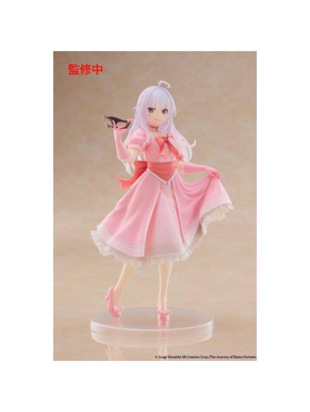 Taito The Journey of Elaina Figure Masquerade pink dress figure US Seller - Picture 4 of 8